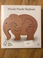 Woody Puzzle Elephant