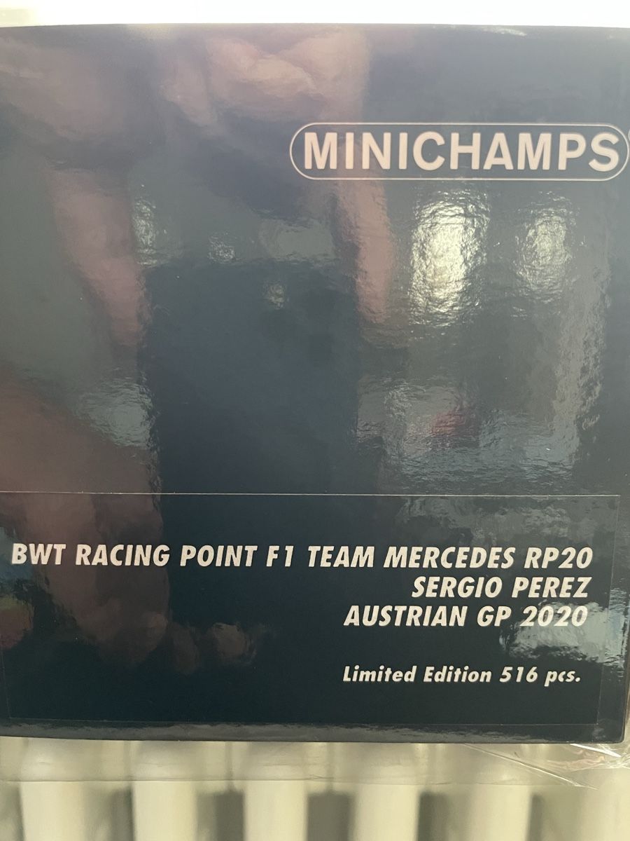 Minichamps Modellini d'auto: Minichamps F1 Sergio Perez – Nuovo e nell'imballaggio originale da Obergösgen venduto da Camaro_zl1 2