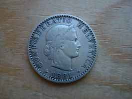 (S1) 20 Rappen 1881
