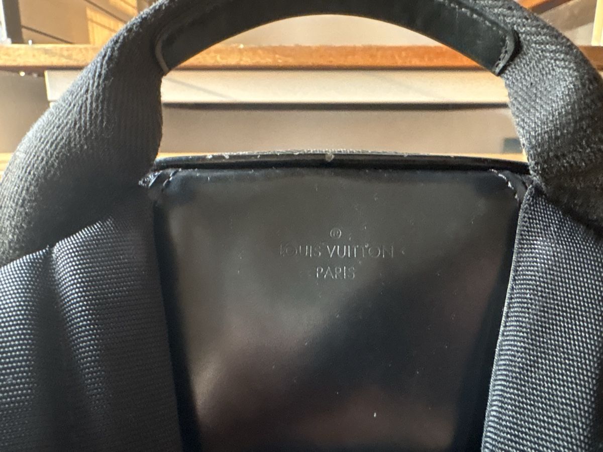 Louis Vuitton Zaini: Rucksack Louis Vuitton Canvas Damier Graphite Schwarz mit Ma – Usato da Windisch venduto da Mica82gelb 5