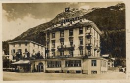 St. Moritz  GR   -    Hôtel NATIONAL     um 1939