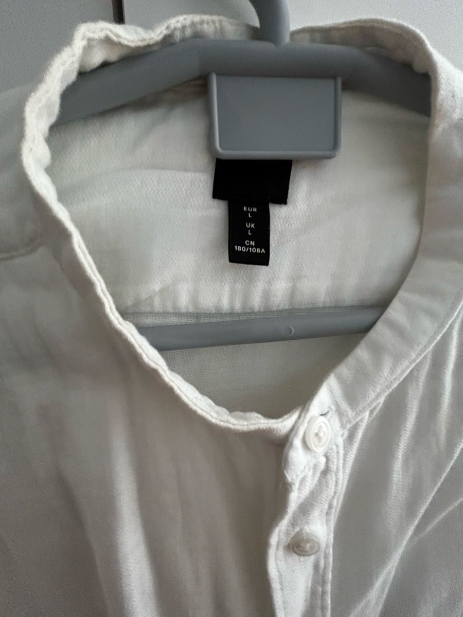 Camicie: Shirt L Men Weiss Farbe/white colour – Usato da St Gallen venduto da kon_2nnp 3