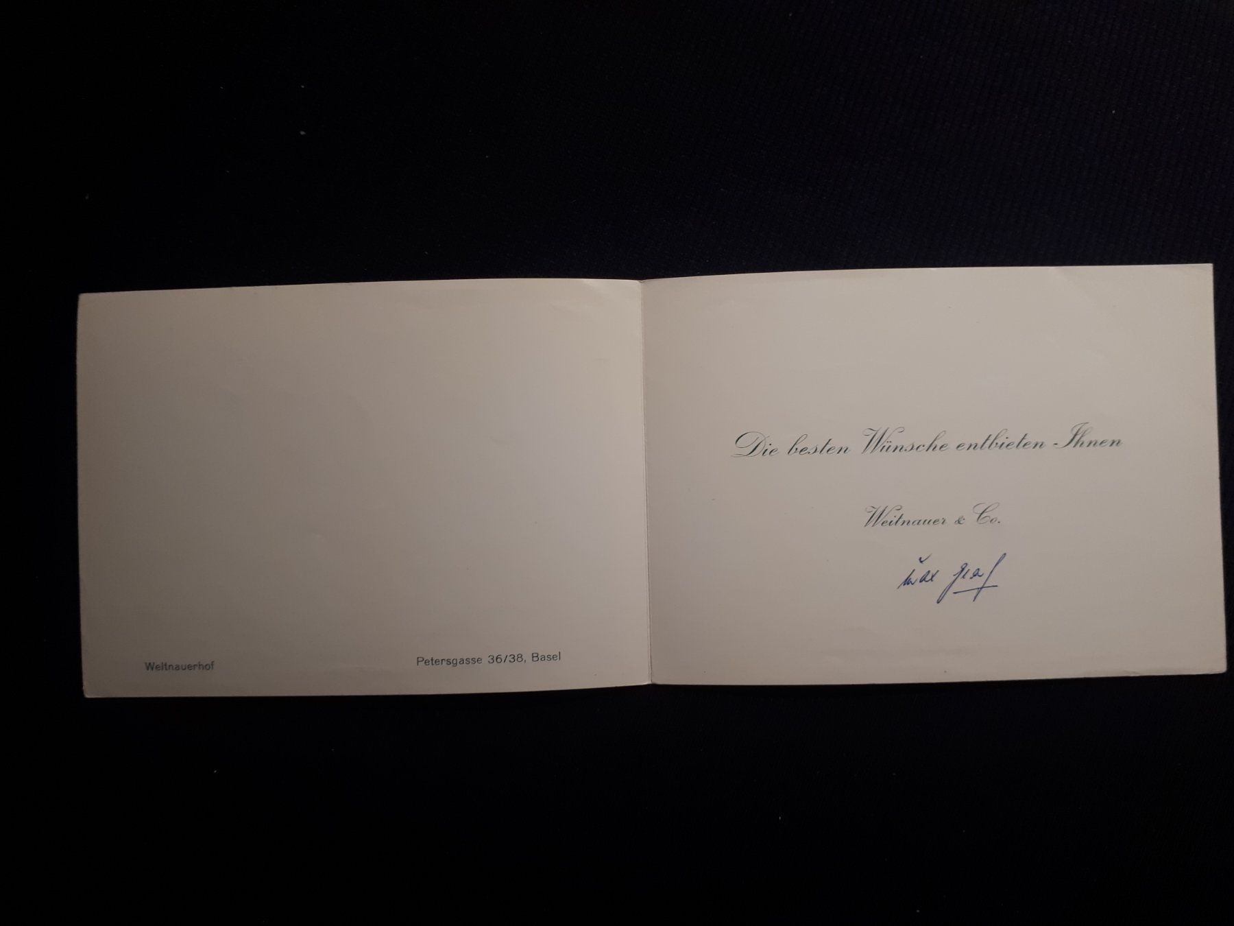 Cartes postales: . WEITNAUERHOF BASEL - KEINE AK - OLDTIMER - VW – D'occasion à Ponto Valentino par giorgia06 1