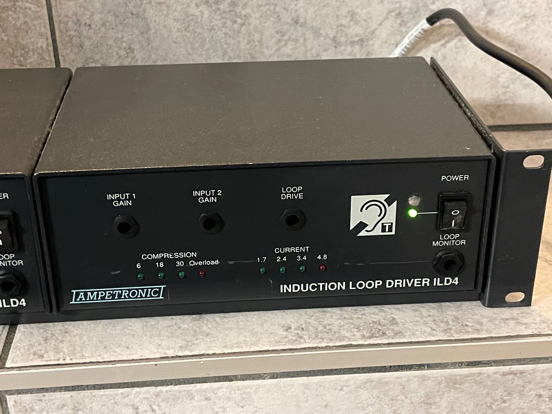Verstärker: 2 Stück AMPETRONIC ILD4 INDUCTION LOOP DRIVER – Gebraucht aus Kaiseraugst von  2