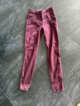 Jeans burgund S