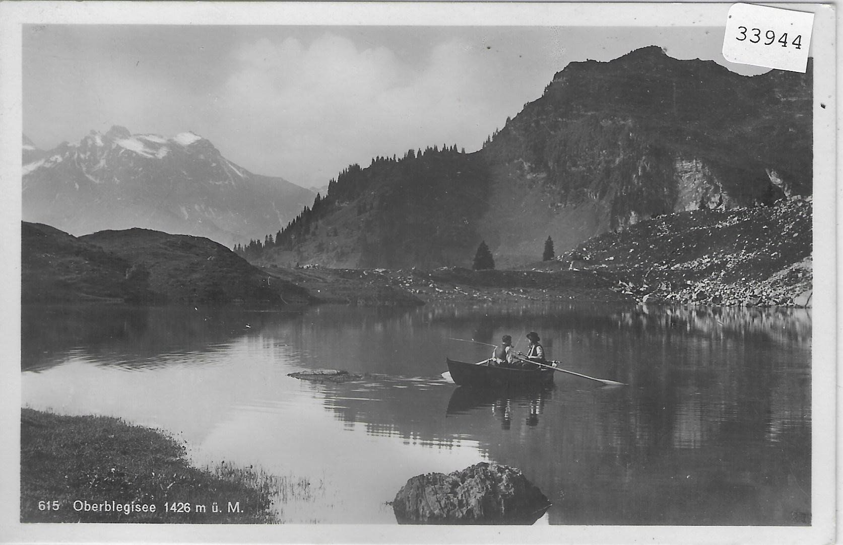 Cartes postales: Oberblegisee mit Ruderboot – D'occasion à Ettingen par Kartenplanet
