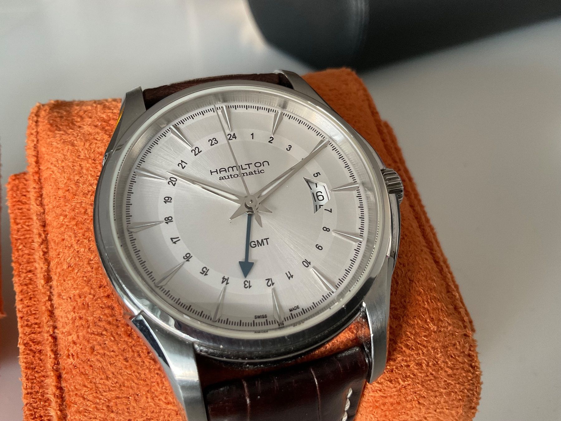 Hamilton Orologi: Hamilton Jazz master GMT – Usato da Vuadens venduto da duke676