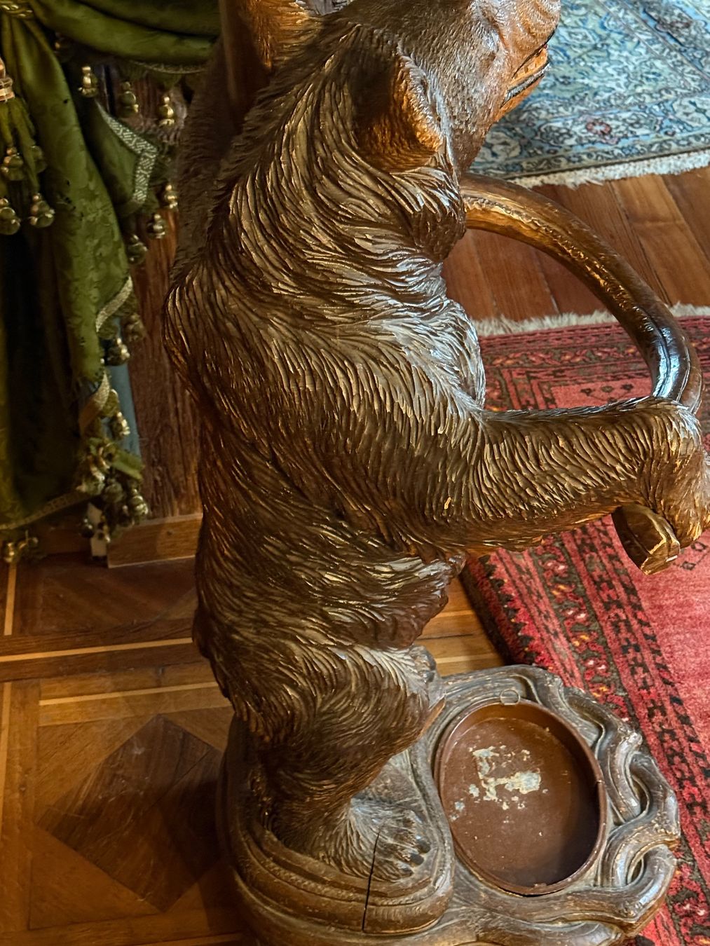 Guardaroba: Brienzer Bären Garderobe mit 2 Bären Schirmständer – Usato da Bern venduto da Jwpm66 7