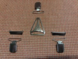 Klammer Set für 10 Hosenträger / zum selber nähen