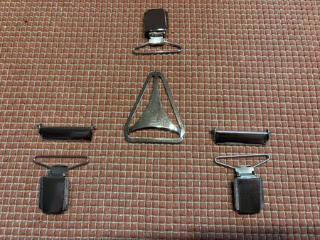 Klammer Set für 10 Hosenträger / zum selber nähen