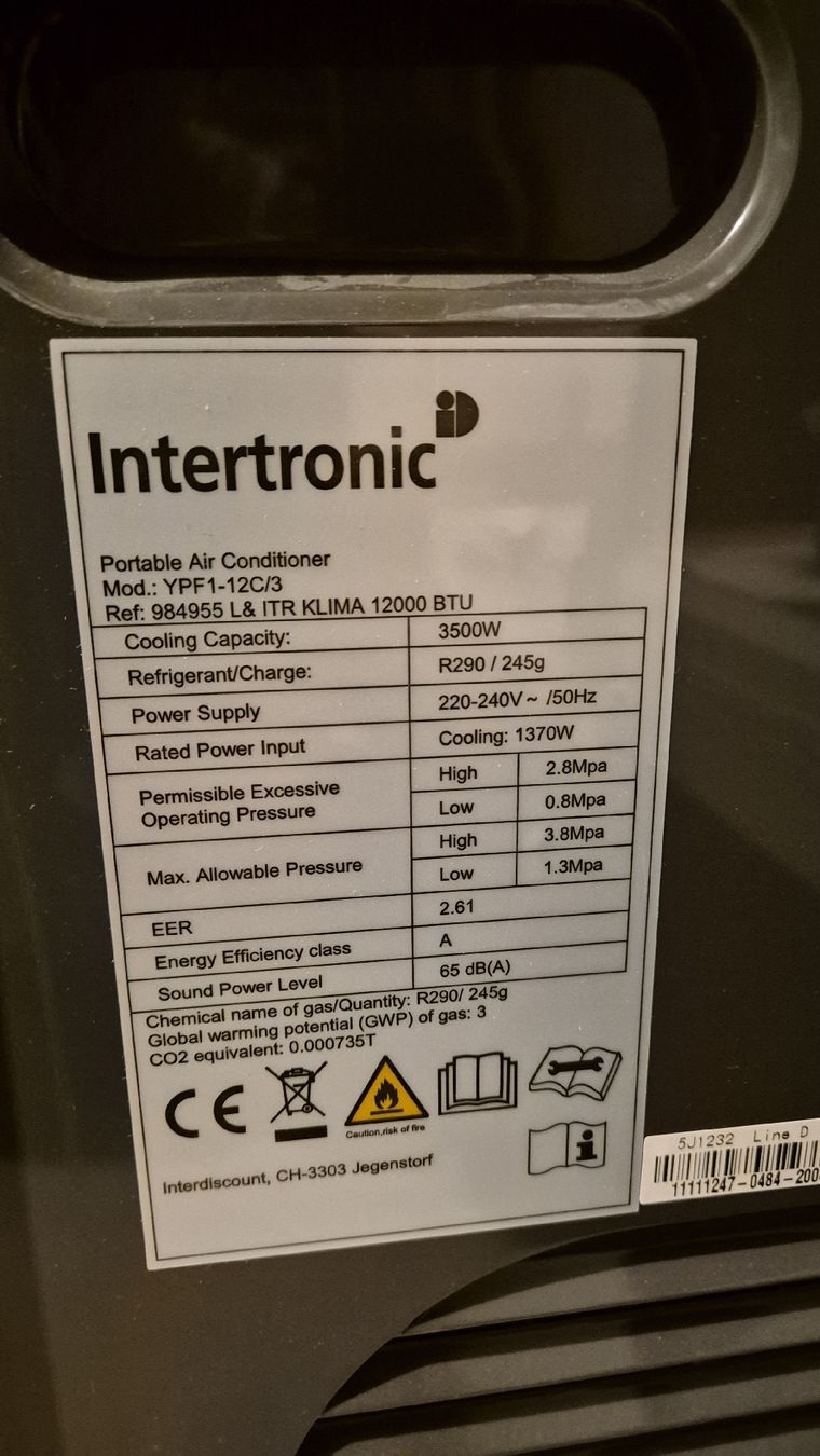 Condizionatori: Klimaanlage 12000BTU Neu – Nuovo (secondo la descrizione) da Hohenrain venduto da Sven848 1