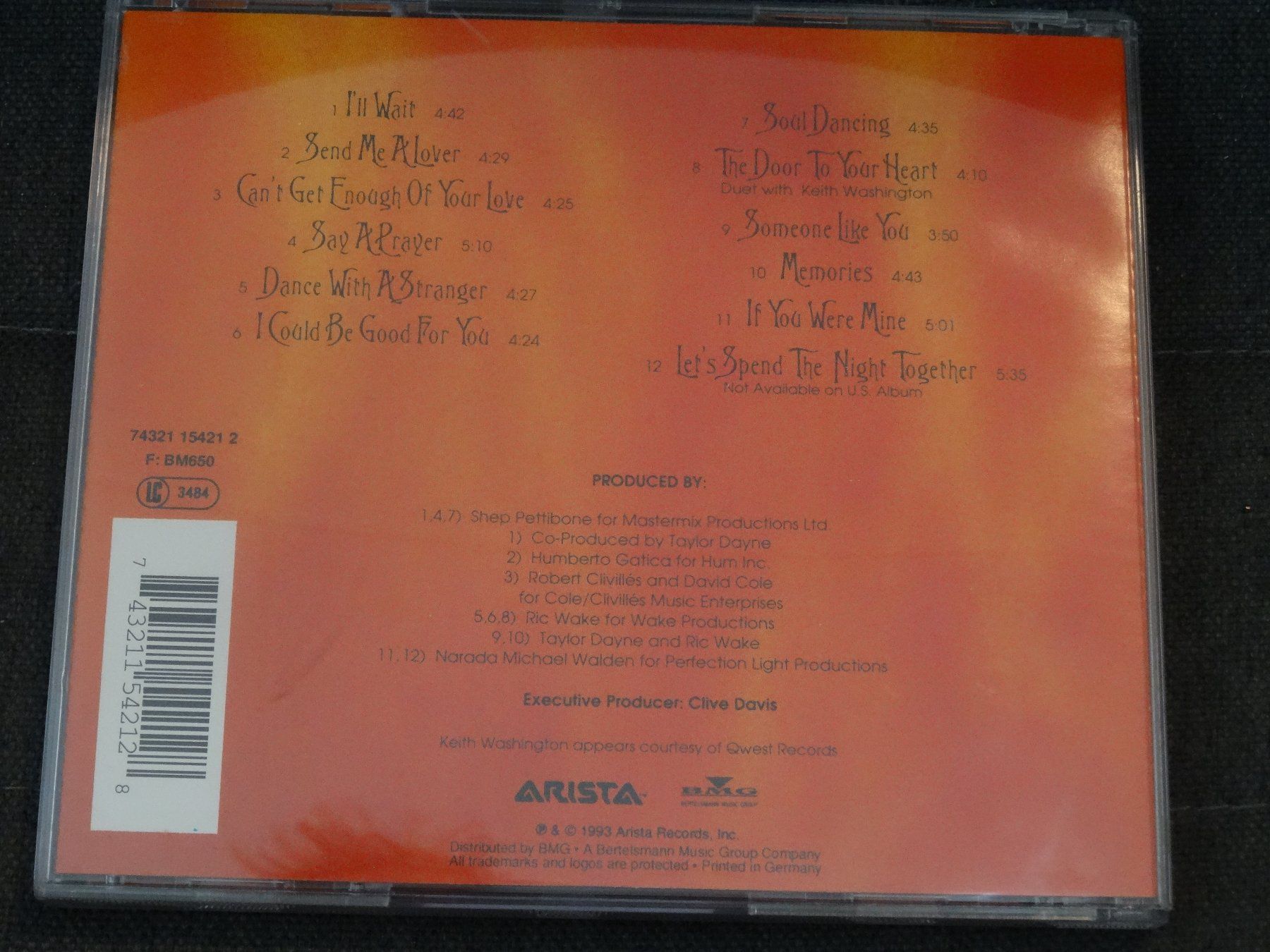 CD: Taylor Dayne - Soul Dancing CD – Usato da Olten venduto da Disc-Ausverkauf 1