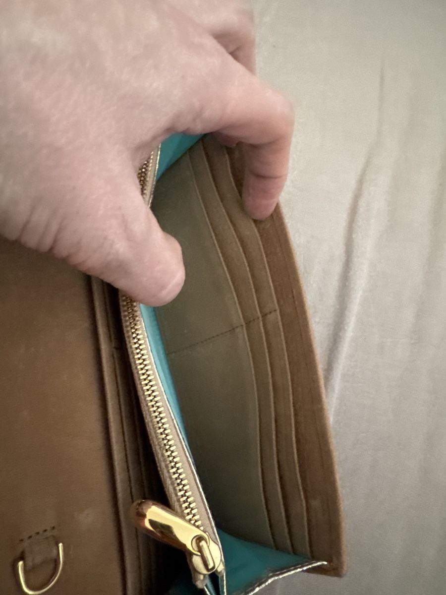 Koffer & Taschen: ANY DI Geldbeutel Nubukleder braun – Gebraucht aus Meilen von vic_9wmf 3