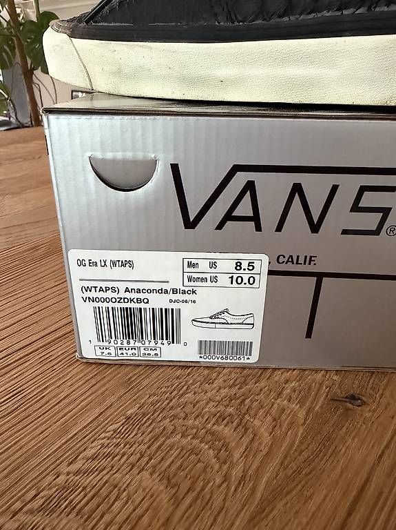 Scarpe da uomo: WTAPS x Vans Era LX Anaconda/Black Size 41 – Usato da Bern venduto da gregnenn 3