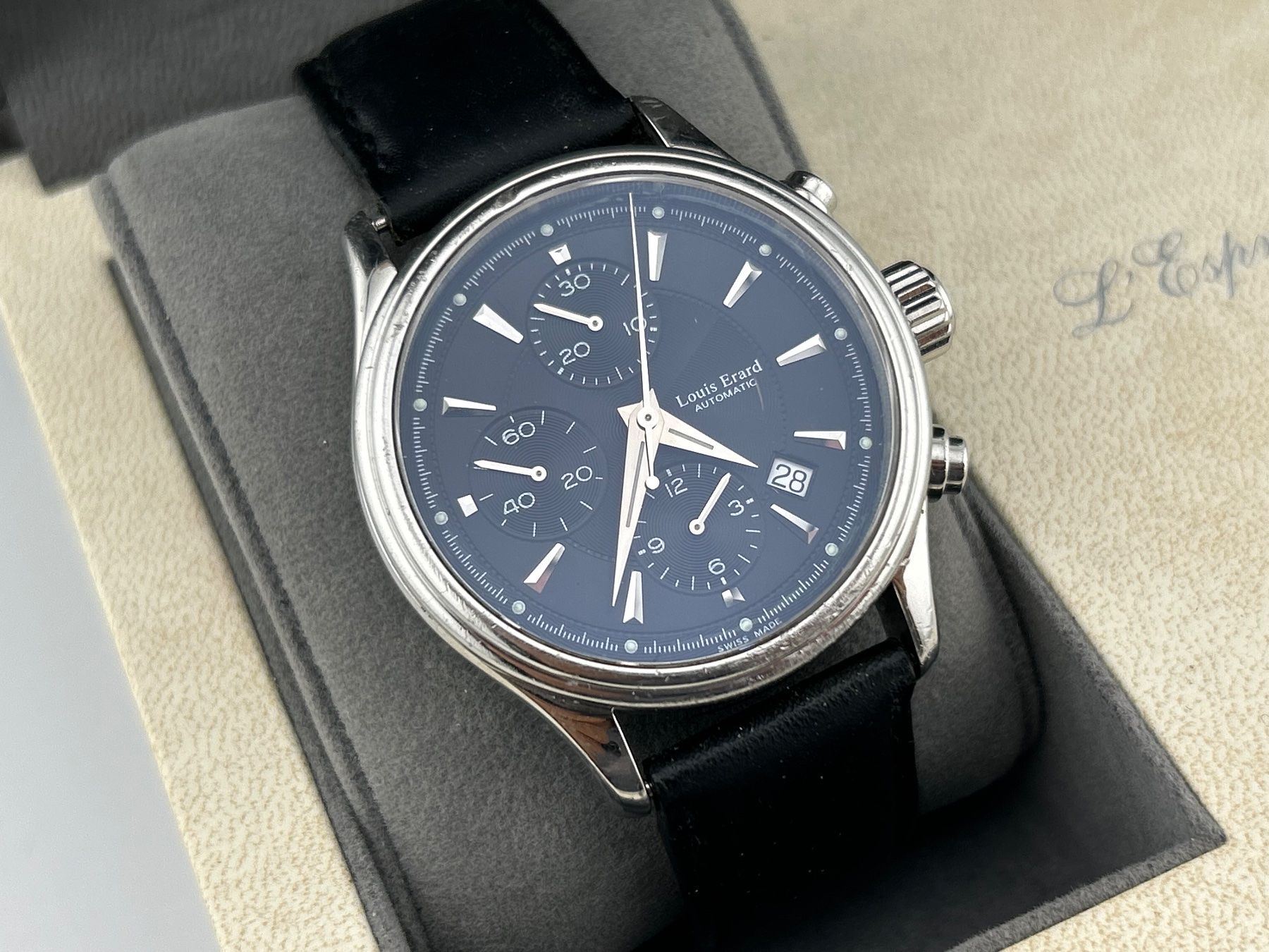 Louis Erard Orologi: LOUIS ERARD chronographe Full Set – Usato da Biel/Bienne venduto da MrP_WatchesBiel 1