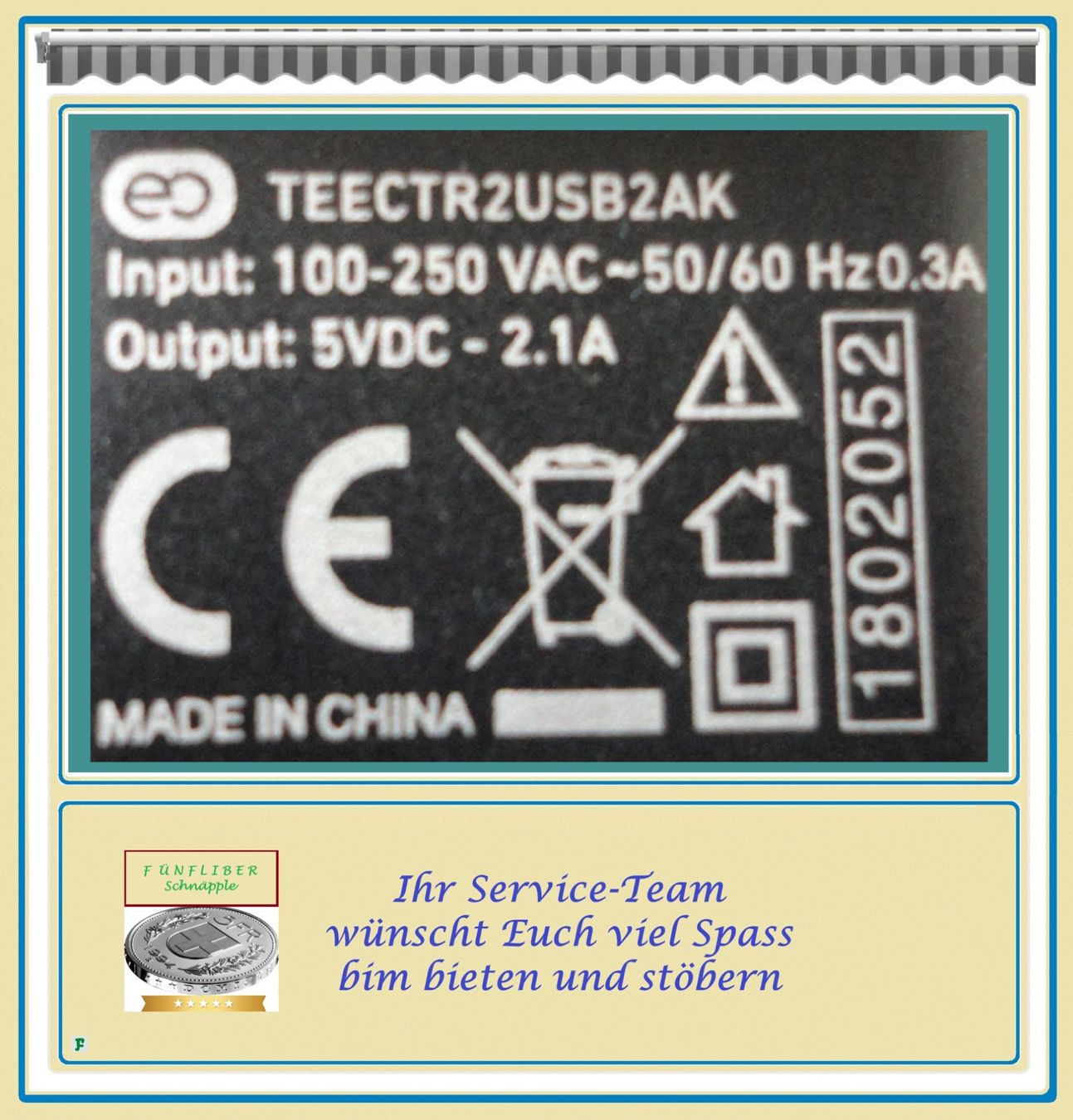 Caricabatterie: easy cell • USB-Ladegerät inklusiv micro ↔ USB Kabel – Nuovo (secondo la descrizione) da Münchwilen TG venduto da FDOF_SHOP 5