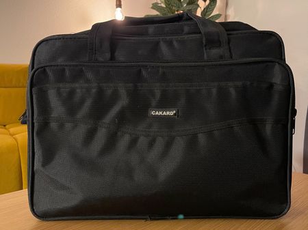 Schwarze Cakard Laptoptasche / Dokumententasche, neu!