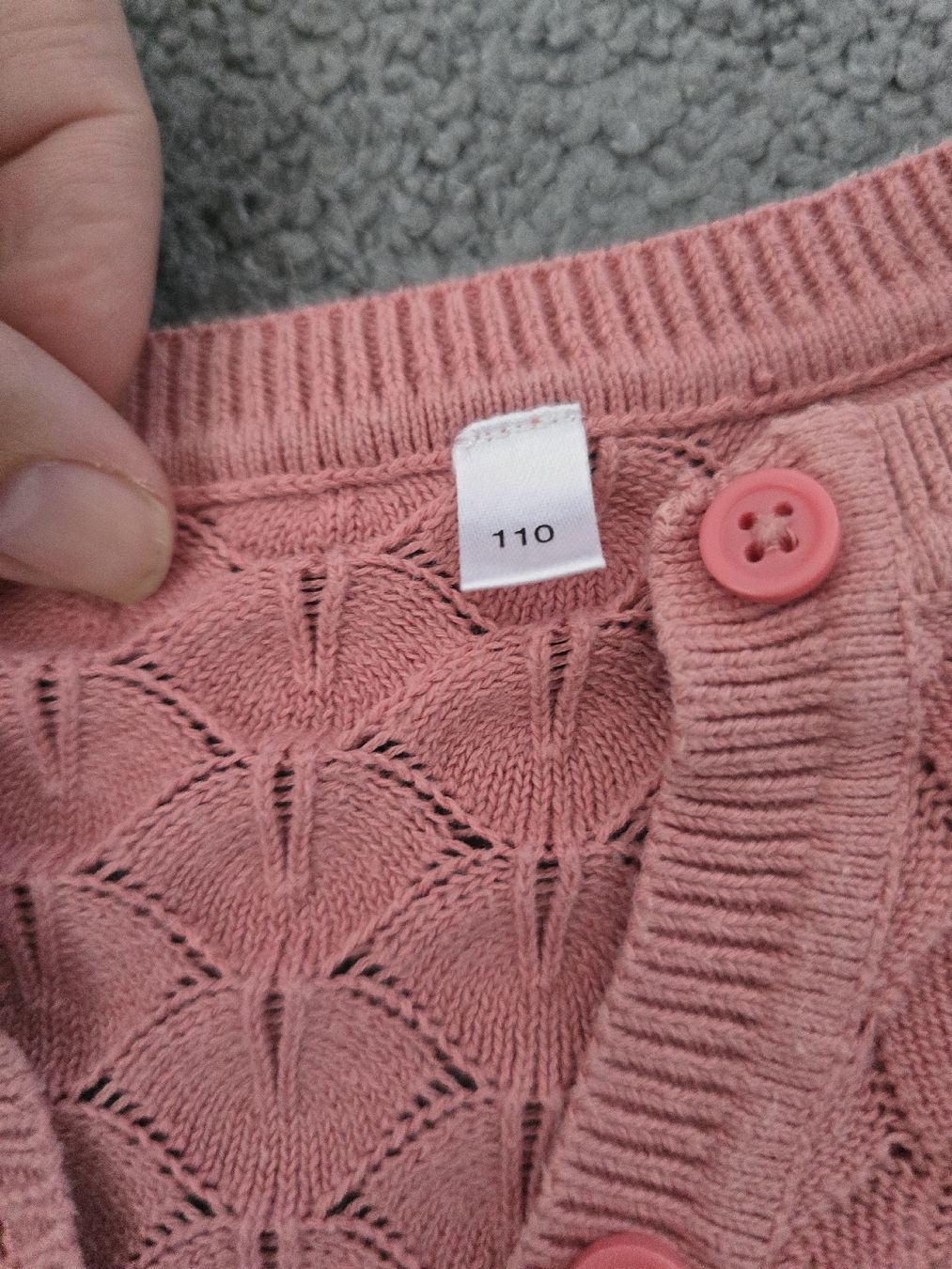 Giacche & Cappotti: Strickjacke altrosa Grösse 110 – Usato da Unterentfelden venduto da Panda-87 1