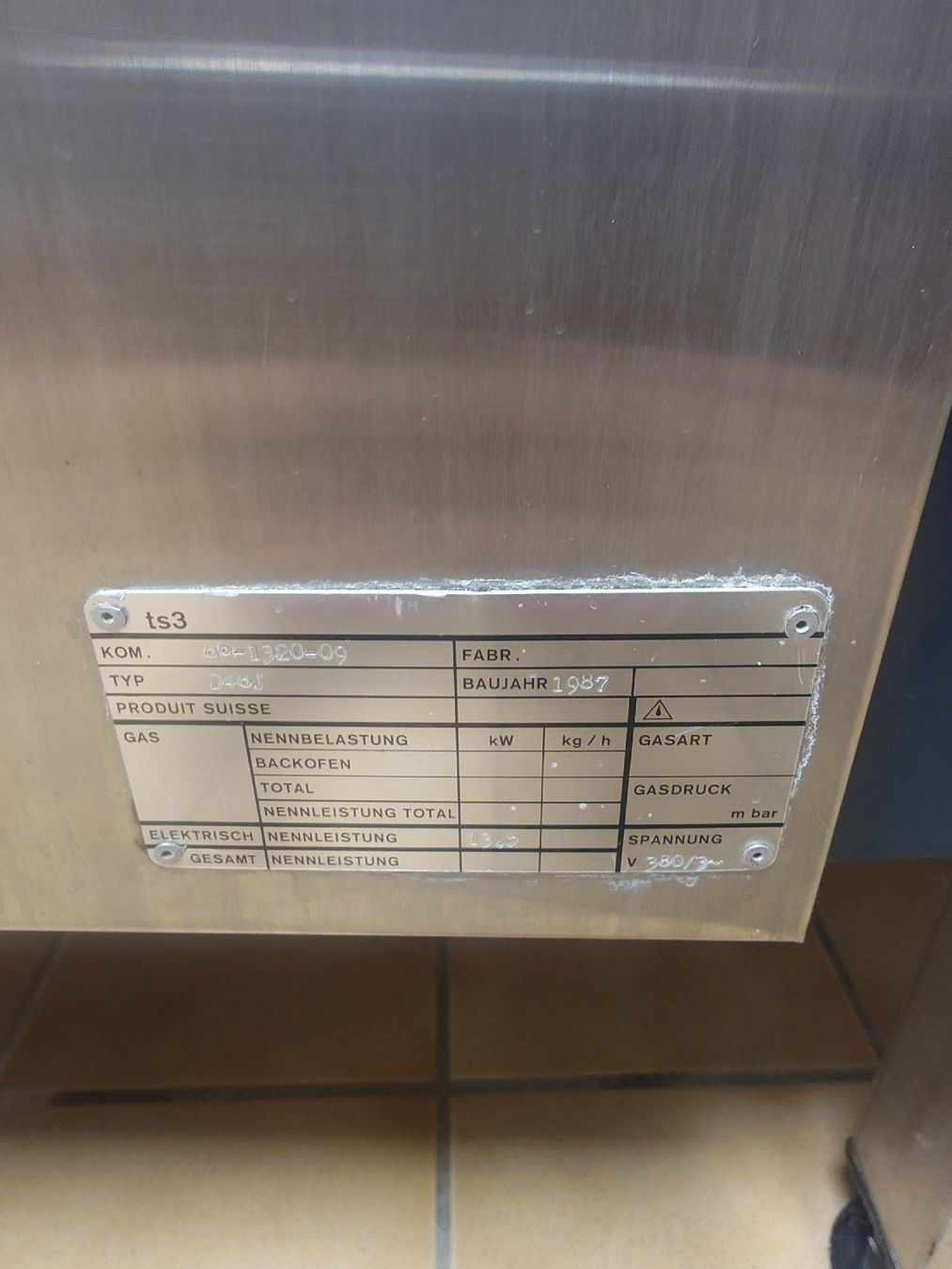 Lavastoviglie: Geschirrspulmaschine Elektrolux D48J,  – Usato da Hauenstein venduto da benin02 2