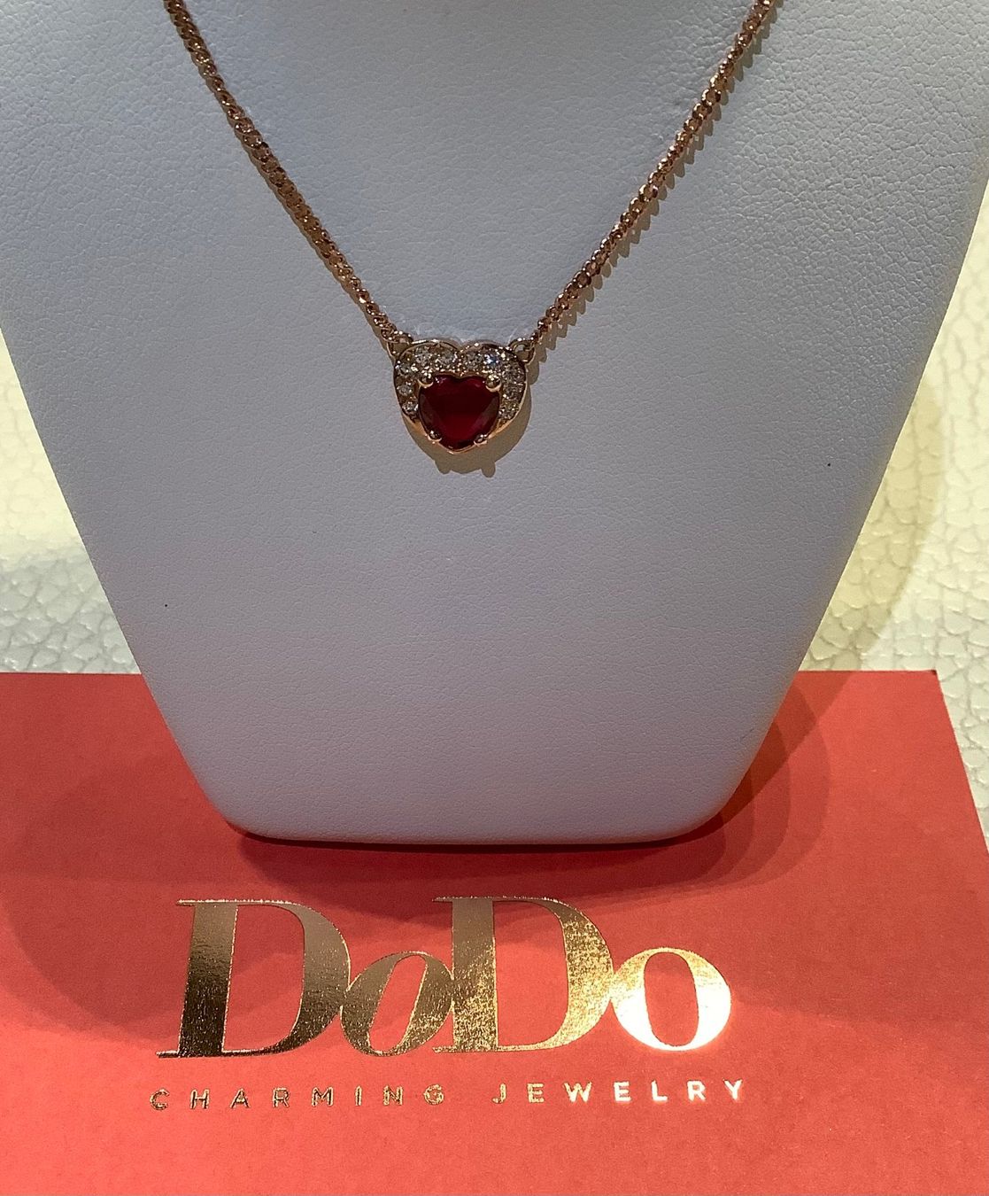 DoDo Catenine: COLLANA CON CUORE DODO – Nuovo e nell'imballaggio originale da ascona venduto da Ascona6612.