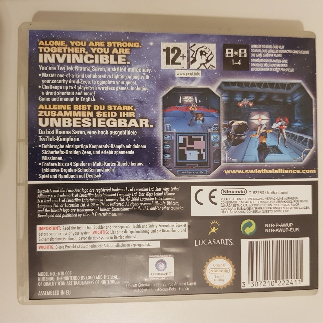 Nintendo Spiele: Star Wars: Lethal Alliance /DS – Gebraucht aus Münchenstein von 2DGames 1