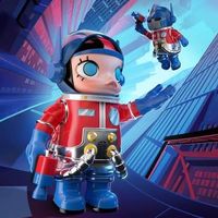 Pop Mart Space Molly 100% Series 4 Optimus Prime versiegelt