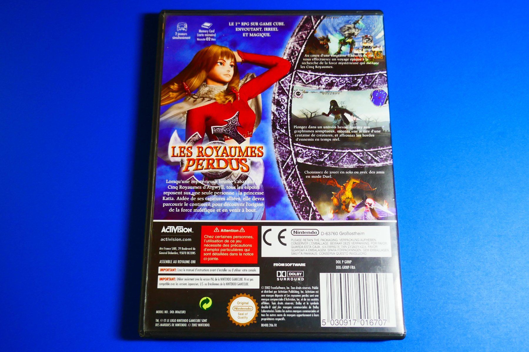Nintendo Giochi: Les Royaumes Perdus - Nintendo GameCube – Usato da Vuarrens venduto da Espace-Retro 4