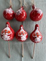 Weihnachtsdeko aus kl Kalebassen aus CH Anbau