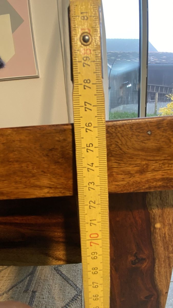 Tavoli: Massiver Holztisch/Esstisch 200x90 – Usato da Zürich venduto da Unique2400 8