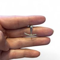 herzige Ohrstecker/Ohrenring aus echtem Silber