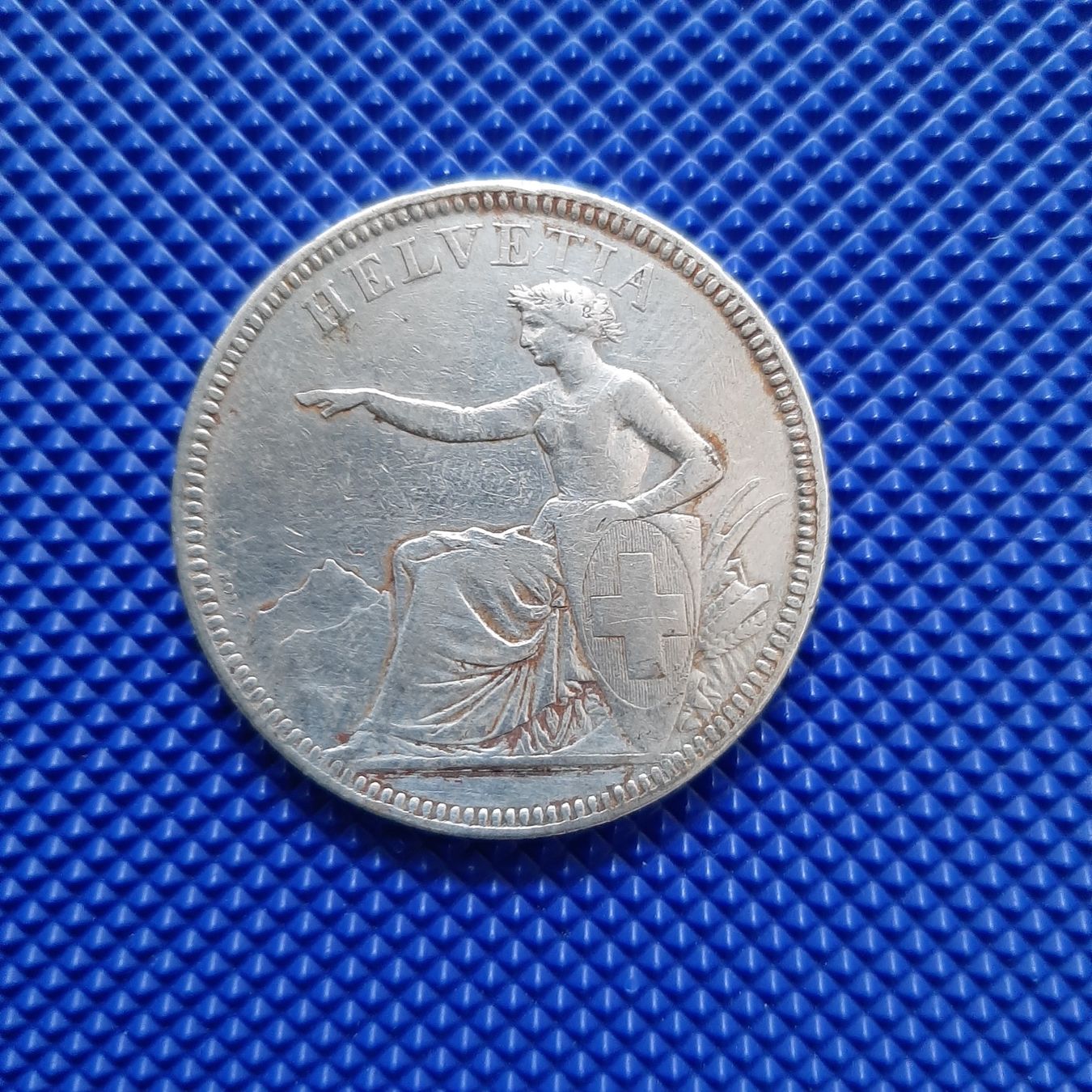Tutti le monete: 5 Francs 1874 B. – Usato da Carouge GE venduto da cecob0909 1