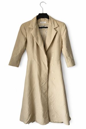 Manteau Trench Arasa Morelli. beige T38 - chic
