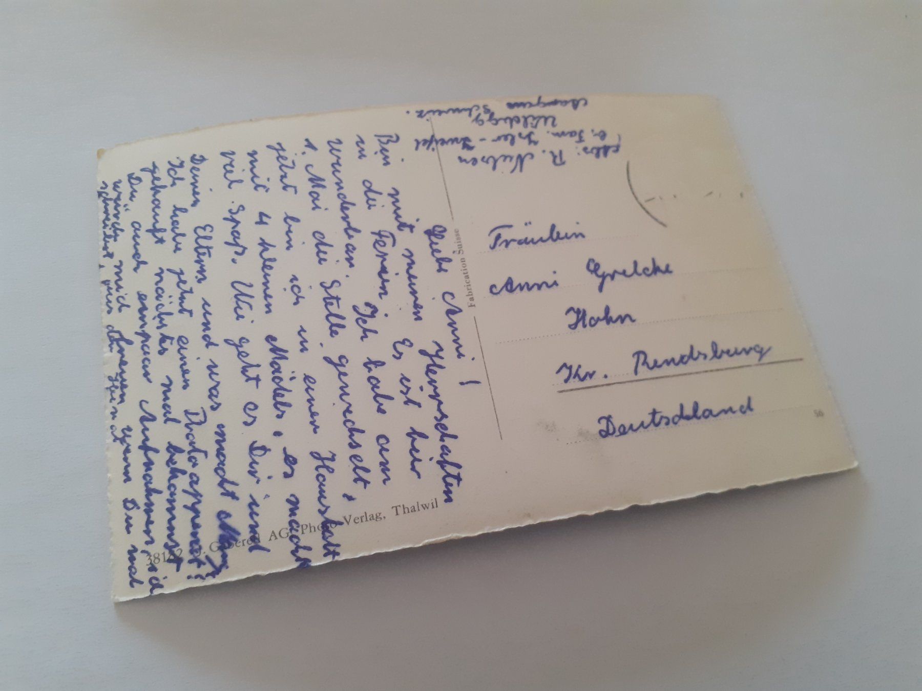 Cartoline postali: PARTIE am AEGERISEE - URIROTSTOCK – Usato da Winterthur venduto da Ornyx7 1