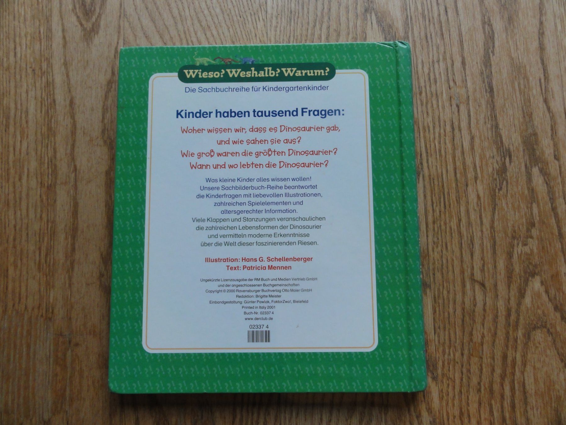 Libri: Dinosaurier: Wieso? Warum? Weshalb? – Usato da Riedholz venduto da Taweva 4