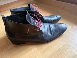 Bottines homme Minelli en cuir noir – taille 44