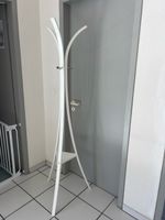 Garderobenständer weiss mit Ablage guter Zustand