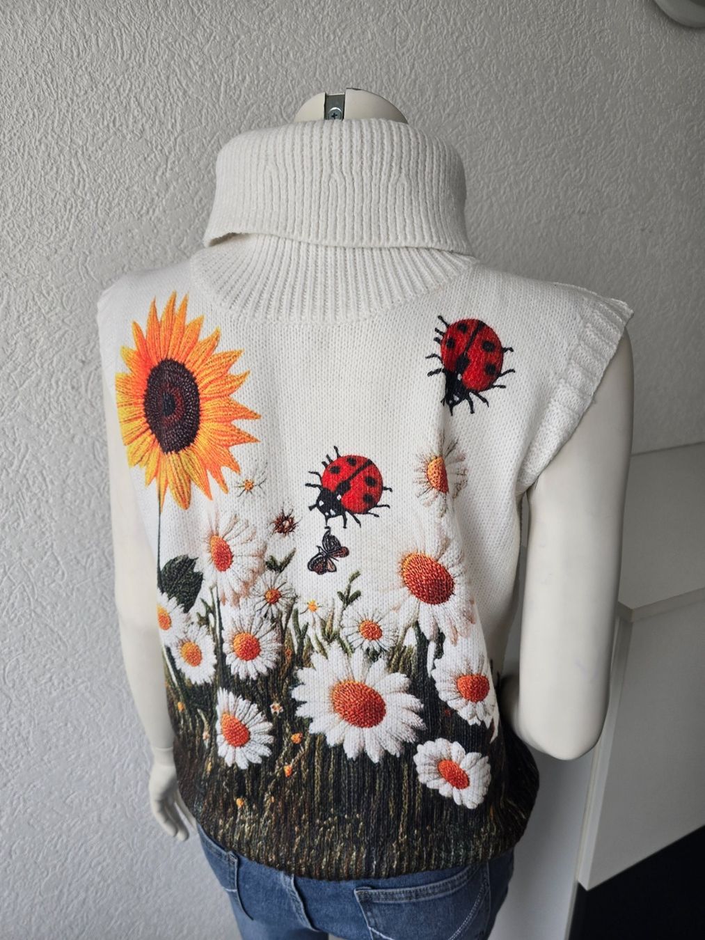 Tops: Pull sans màche col.roulé T-S – Neuf (Voir description) à Les Verrières par kitel79 8