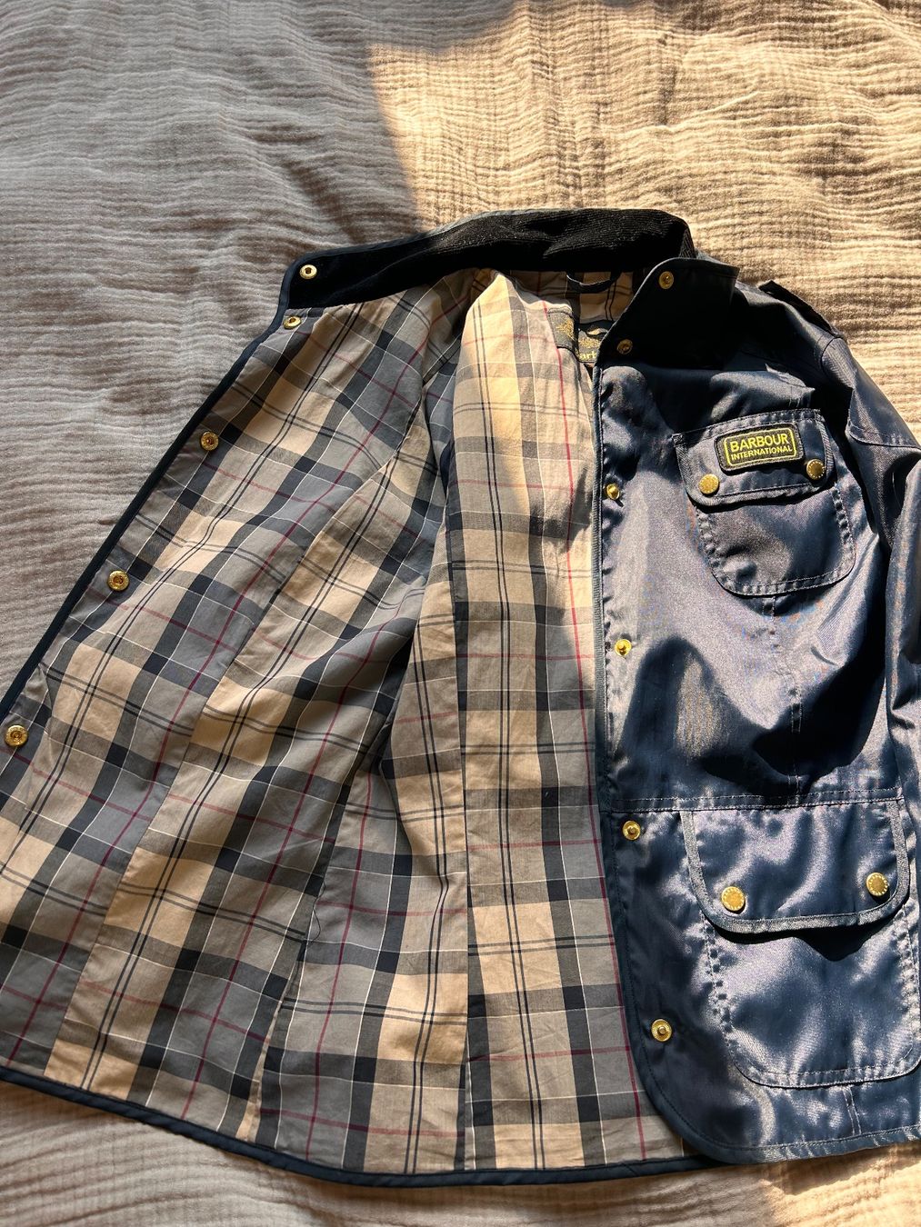 Barbour Giacche: Barbour Jacke Navy Blau – Nuovo (secondo la descrizione) da Glattfelden venduto da mha_lxg6 4