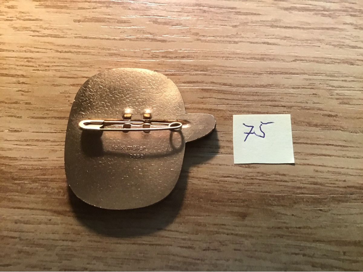 Basler Placchette & Badge: Goldplakette 1975 – Usato da Arlesheim venduto da printz01 1