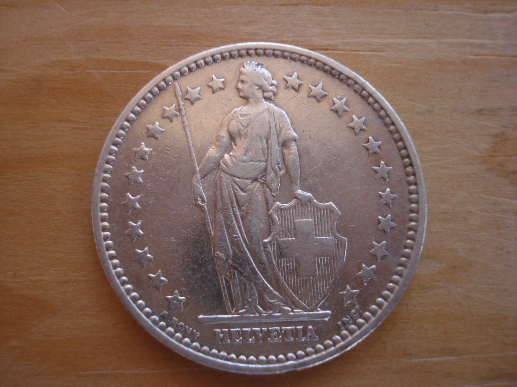 Alle Münzen: (C1) 2 Franken 1904 SS-VZ – Gebraucht aus Erlach von Net-Coins 1
