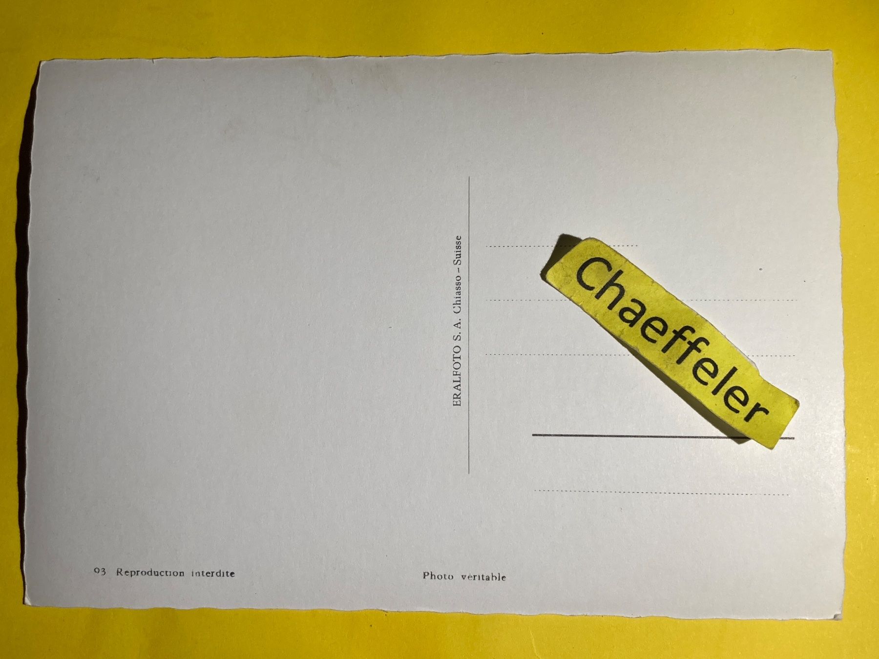 Cartoline postali: S. Nazzaro ( Lago Maggiore) – Usato da Zürich venduto da Chaeffeler 1
