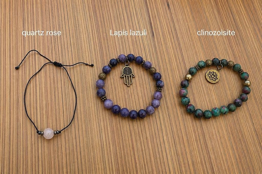 Bracciali & Braccialetti: Divers bracelets en pierre véritables – Usato da Essert-Pittet venduto da lyli01 4