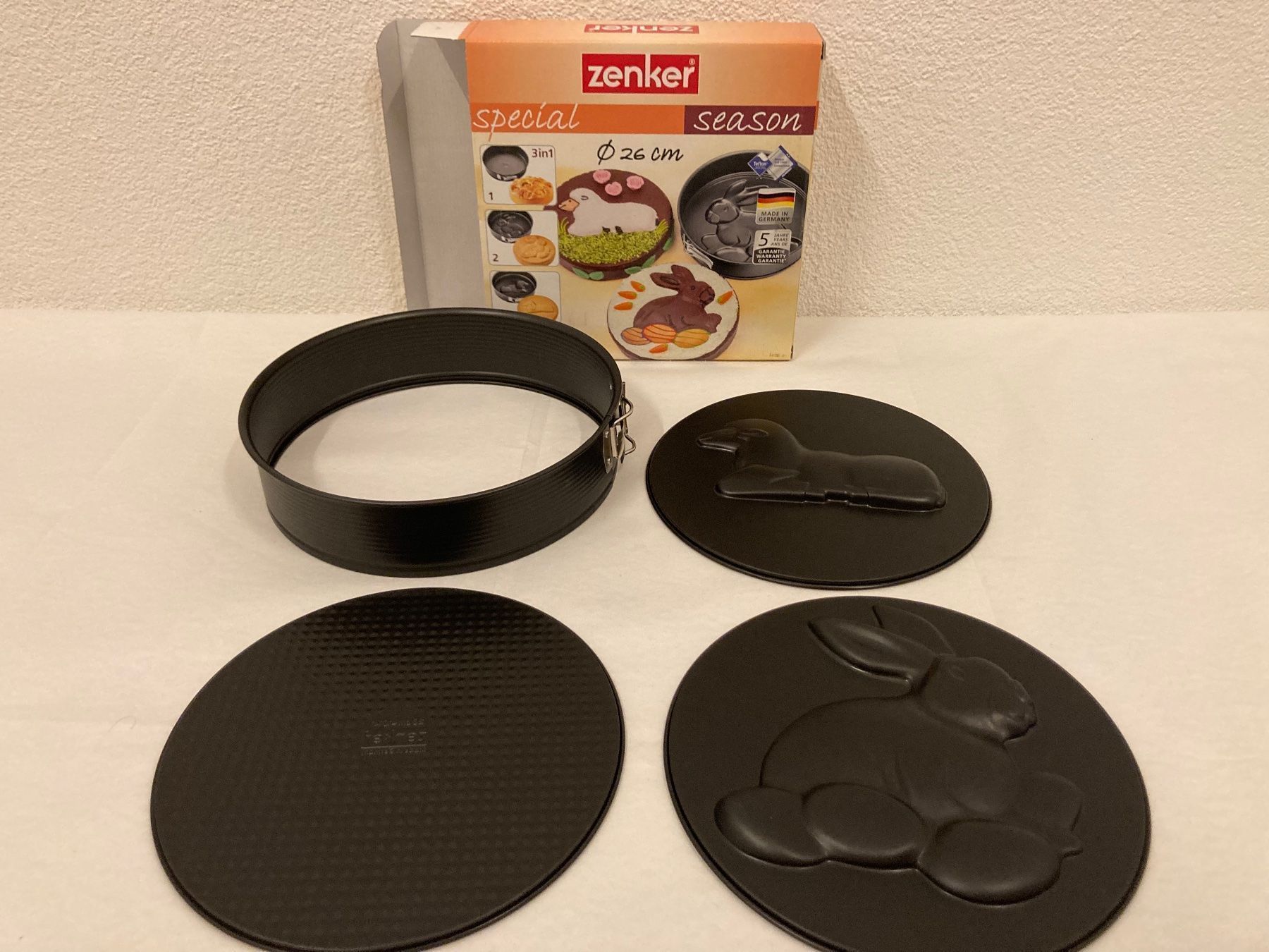 Teglie da forno: Springform-Set von Zenker, 26cm – Nuovo e nell'imballaggio originale da Neuenhof venduto da jorogo 5