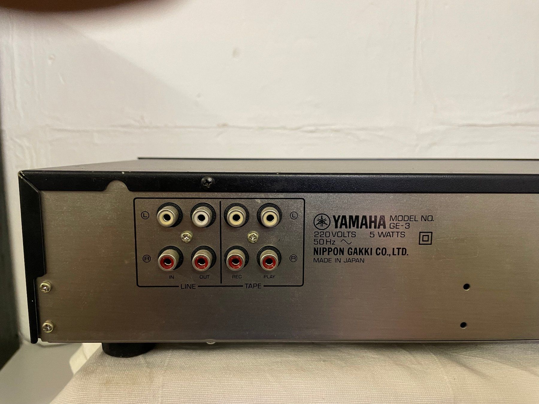 Yamaha Equalizer: Equaliser yamaha  GE-3 made in japan – Gebraucht aus La Croix (Lutry) von netrajet 6