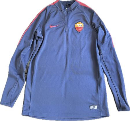 Nike AS Roma Trainingspullover Grösse M dunkelblau