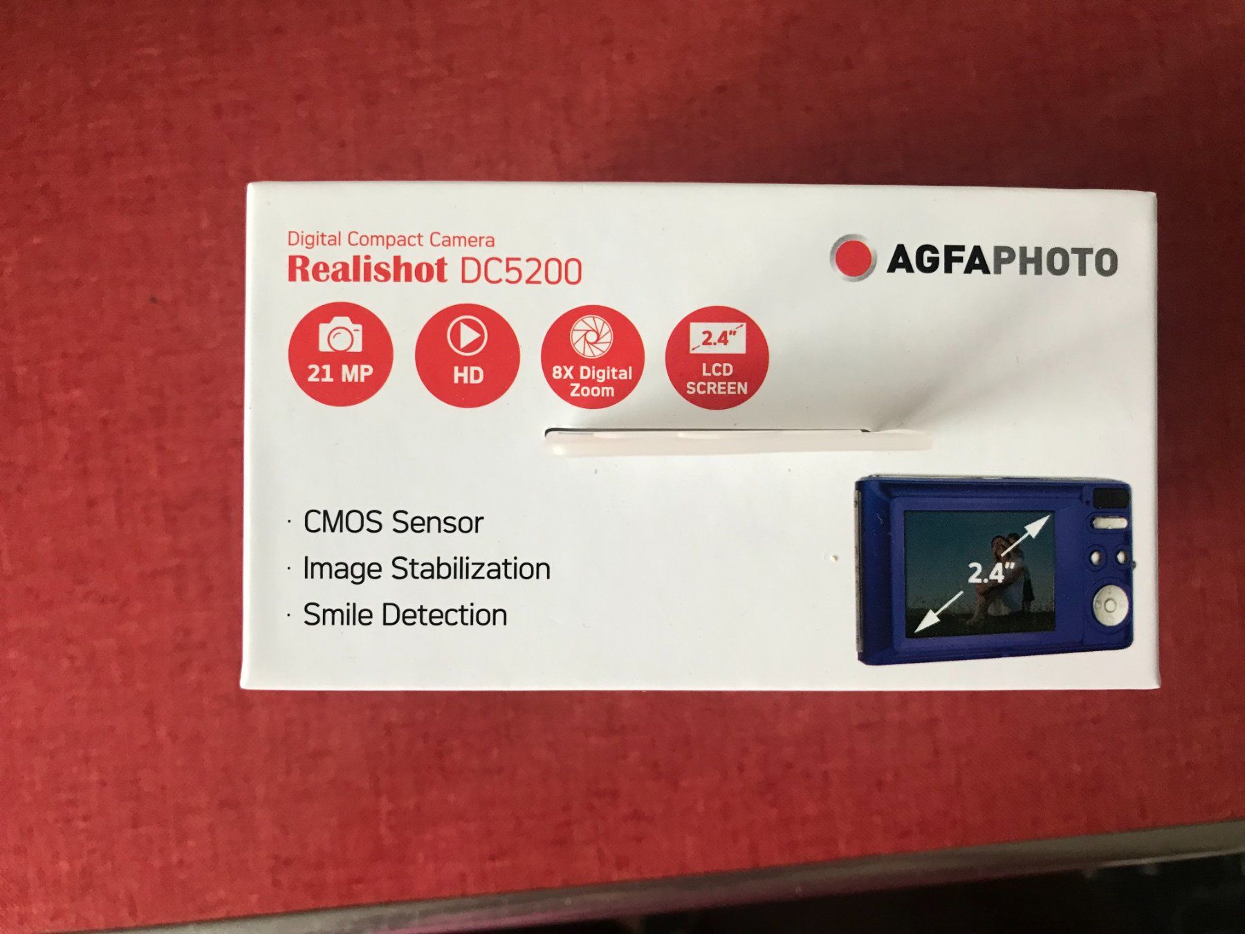 Agfa Kamera: AGFA Photo/Digital Compact Camera/Realishot DC5200 21MP – Neu und originalverpackt aus Kilchberg ZH von Glueckstreffer 2