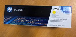 HP 125A Yellow (CB542A) Original HP Toner Neu & OVP