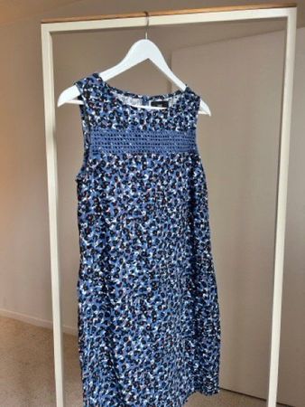 NEXT next Women Blue Printed A-Line Dress