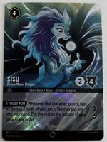Lorcana Sisu Divine Water Dragon 214/204 Enchanted EN 2023