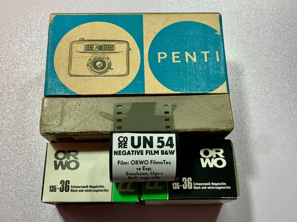 Pentacon Penti II camera Meyer Optik Domiplan V 3.5/30 gold/bege! Beli – Kamera Planet
